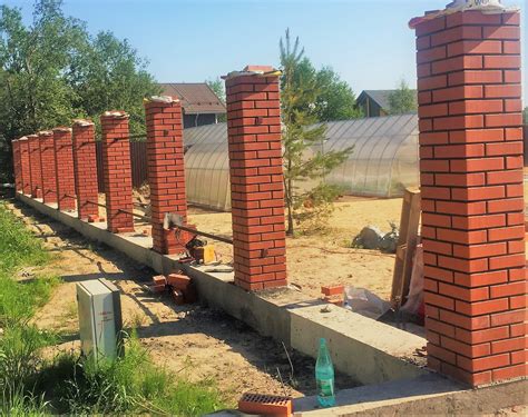 Столбы на забор из труб (71 фото) » НА ДАЧЕ ФОТО