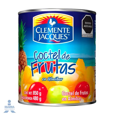 Coctel De Frutas Clemente Jacques 850 G Ibarra Mayoreo