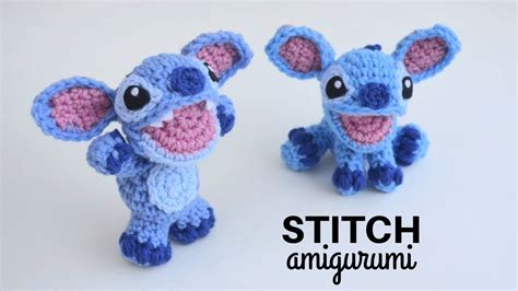 Stitch Amigurumi How To Crochet Lilo And Stitch Open Mouth Version Youtube