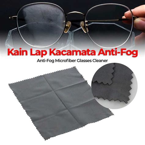 Jual Wbs Kain Lap Kacamata Nano Anti Fog Microfiber Glasses