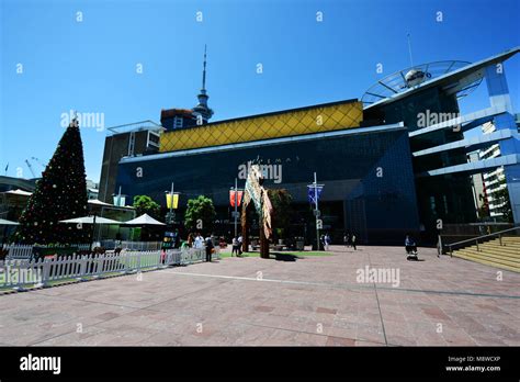 Sky World Entertainment Centre on Queen street in Auckland Stock Photo ...