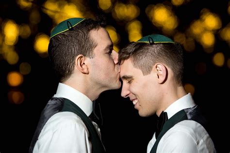 Joyful Same Sex Orthodox Jewish Wedding At Crest Hollow Country Club