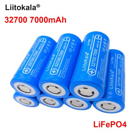 LiitoKala Lii 70A de alta potencia batería de 3 2 V 32700 7000mAh