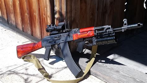 Lct Ak74 With Ares Gp 30 And Cheap Scope R Airsoft