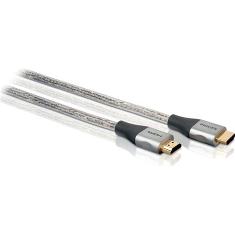 Кабель HDMI Philips SWV3434S/10, 5.0 м. 3D, ARC (HDMI 1.4), 4x1080p ...