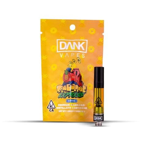 Pineapple Express G Premium Thc Cartridge Dank Vapes Disposable