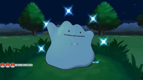 Pokemon X And Y Catching Shiny Ditto Youtube