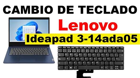 Cambio De Teclado Lenovo Ideapad 3 14ada05 YouTube