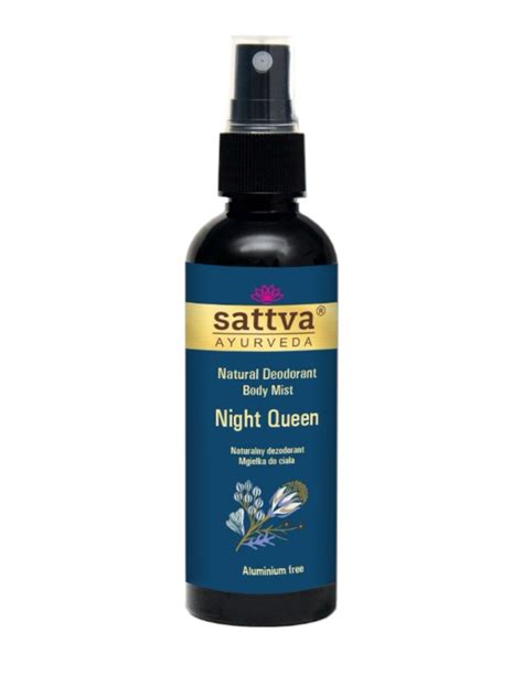 Deodorant Natural Fara Aluminiu Aroma Night Queen Sattva Ayurveda