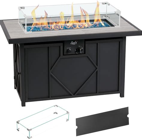 Amazon Outdoor Propane Fire Pit Table CSA ETL Certified 50 000