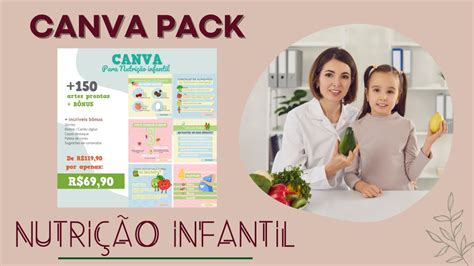 CANVA PACK PARA NUTRIÇÃO INFANTIL YouTube