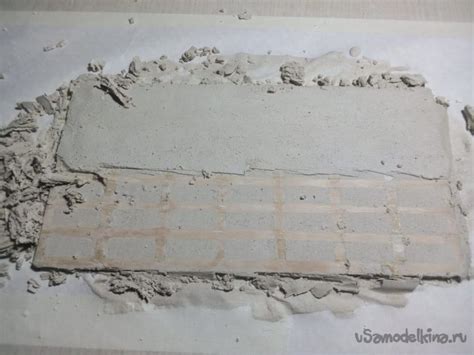 Кирпичи из гипса