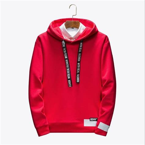 New Brand Hoodies Men Long Sleeve Solid Color Hooded Male Hoodie Casual