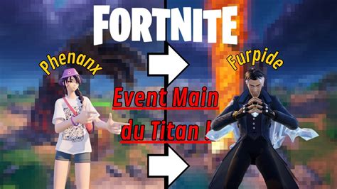 Je D Couvre L Event De La Main Du Titan Avec Furpide Youtube