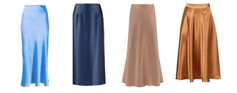 Как выбрать и с чем носить атласную юбку в бельевом стиле | Silk skirt ...