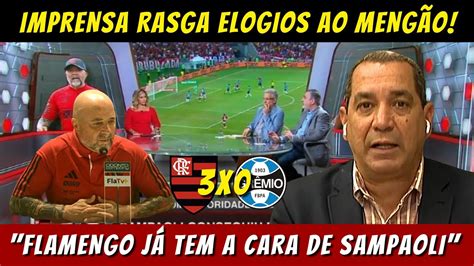 Imprensa Rasga Elogios Ao Flamengo De Sampaoli O Meng O Campe O Voltou