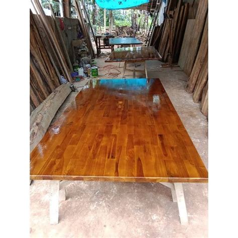 Jual Papan Kayu Jati Laminasi Ukuran Panjang X X Shopee