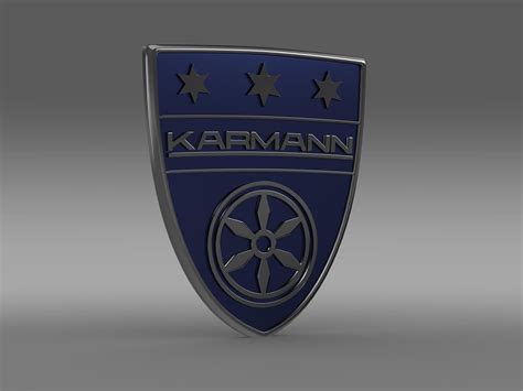 Karmann logo 3D Model .max .obj .3ds .fbx .c4d .lwo .lw .lws - CGTrader.com