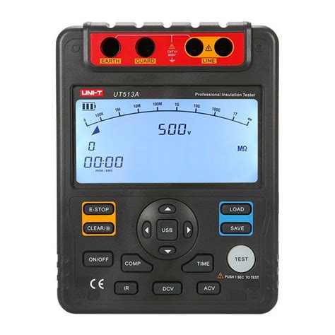 Измеритель сопротивления изоляции UNI-T UT513A купить по выгодной цене ...