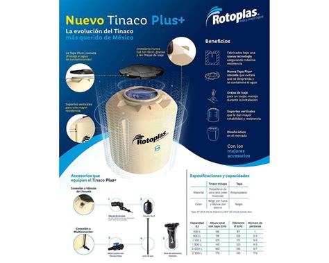 Tinaco Tricapa Rotoplas L Coppel