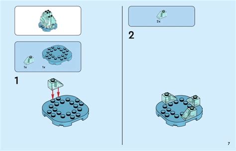 LEGO Instructions for set 71415 Ice Mario Suit and Frozen World, Super ...