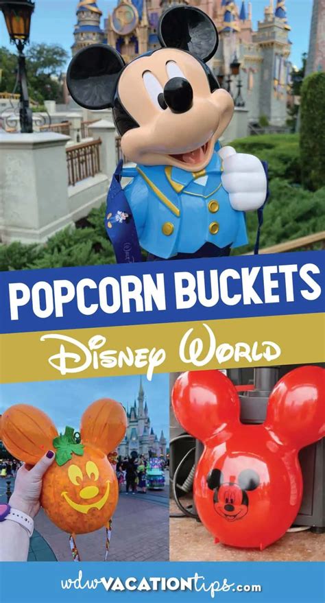 Disney World Popcorn Buckets Everything You Need To Know Wdw Vacation