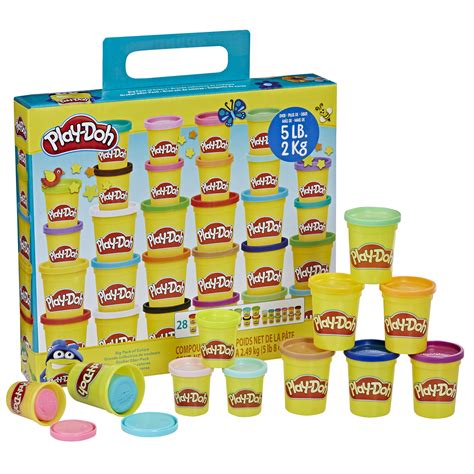 Play-Doh Big Pack of Colors Play Dough Set - 28 Color (28 Piece ...