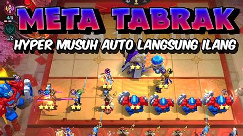 COMBO MAGIC CHESS META TABRAK 5 KALI TABRAK KABOOM ASTRO SKILL 3 YouTube