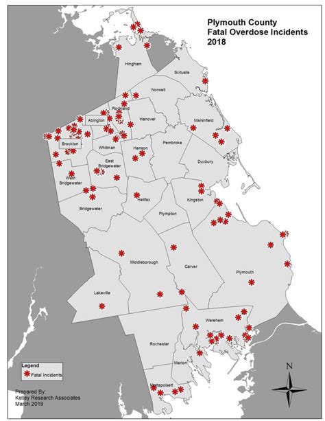 Plymouth County Outreach: Fatal Overdoses in Plymouth County Decreased by 18 Percent in 2018