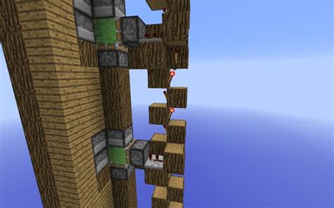 Very Compact Slime Block Elevator Minecraft Map