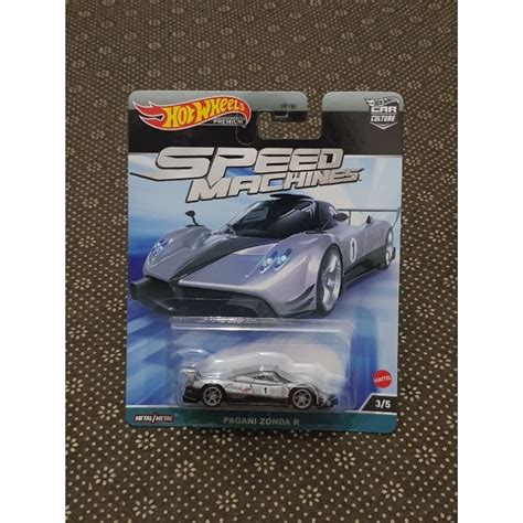 Hot Wheels Speed Machines Pagani Zonda R Shopee Brasil