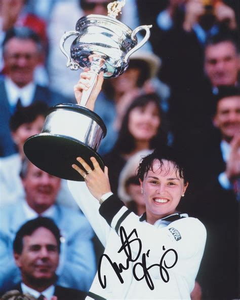 MARTINA HINGIS SIGNED WTA TENNIS 8X10 PHOTO | Autographia