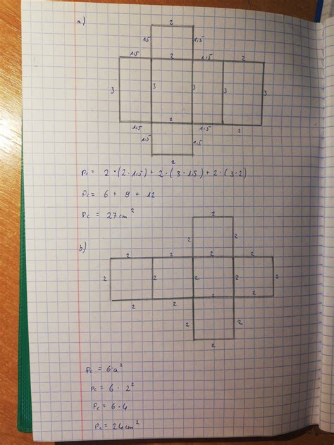 Narysuj Siatk I Oblicz Pole Powierzchni Ca Kowitej A