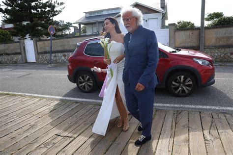 Iván Ferreiro y Noa García su boda en O Grove