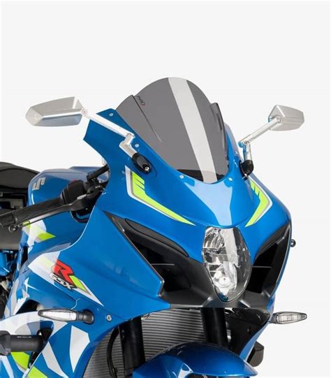 Suzuki GSX R1000 R Puig Racing Dark Smoked Windshield 9013F