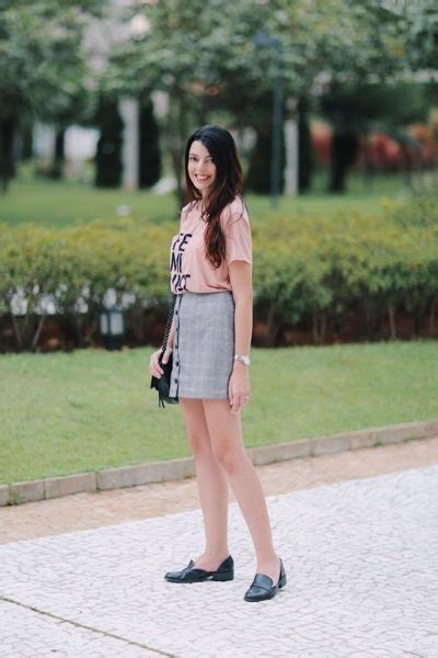 Look do dia Xadrez príncipe de gales Just Lia Por Lia Camargo