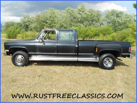 1989 89 Chevrolet Chevy V30 K30 1 One Ton 4x4 Four Wheel Drive Crew Cab