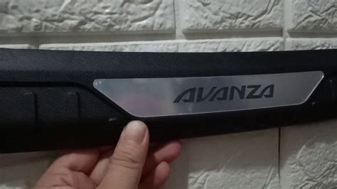 Avanza Rear Step Sill For Gen To Gen Youtube