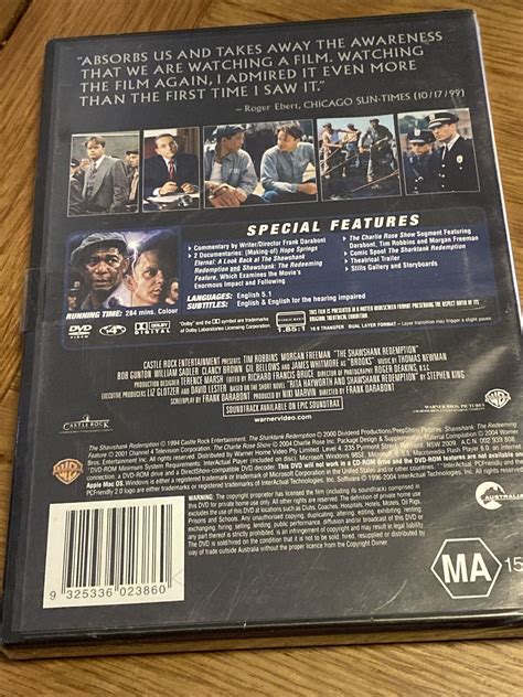 The Shawshank Redemption 2 Disc Special Edition Morgan Freeman BRAND