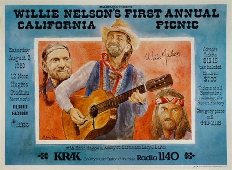 Willie Nelson's California Picnic (8/2/1980) | www.stillisstillmoving.com