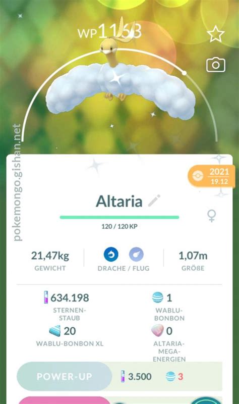 Shiny Altaria - Pokemon Go