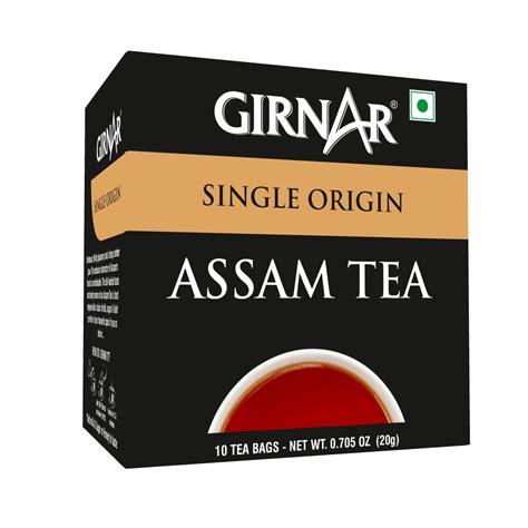 Girnar Single Origin Black Tea Bags Assam Tea Girnar Tea