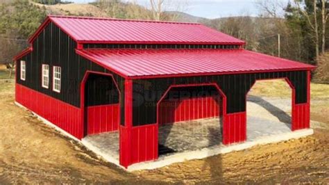 Metal Barns - Custom Steel Barns at Competitive Pricing