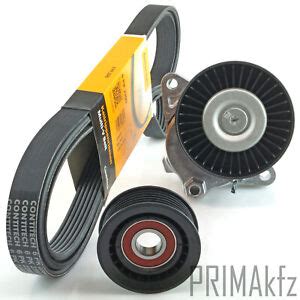 CONTITECH 6PK2390 v-ribbed belts + belt tensioner Mercedes E-class W210 ...