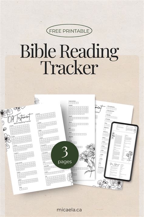 FREE Printable Bible Reading Tracker For Busy Moms In 2024 Read Bible