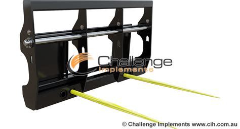 Multicarriage Round Bale Spike Challenge Implements