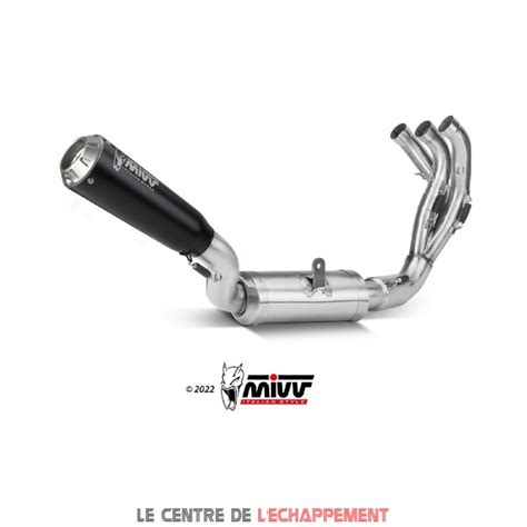 Ligne Complète MIVV X M1 sortie Latérale Yamaha MT 09 SP 2021 2023