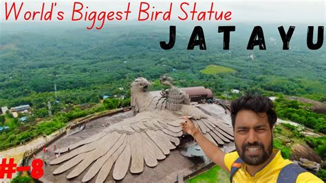 World S Largest Bird Statue Jatayu Earth S Center Kerala The Real