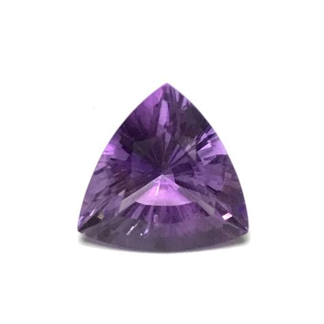 Natural Amethyst Trillion Cut 13mm Triangle 5 40 Carat Large African