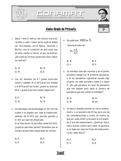 Sex Sexto To Grado De Primaria Grado De Primaria Descargar Gratis Pdf